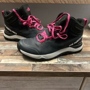 The North Face women's activist Futurelight Black and Pink Outdoor Boots